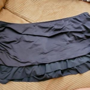 A.N.A. - shirred ruffle swim bottoms